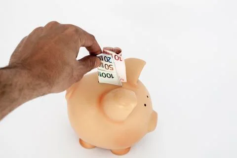 Saving money Stock Photos