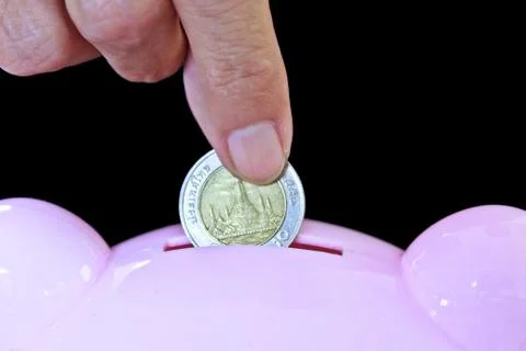 Saving money Stock Photos