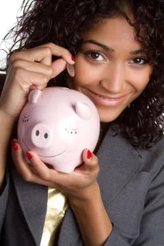 Saving money Stock Photos