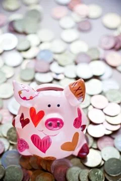 Saving money Stock-Fotos