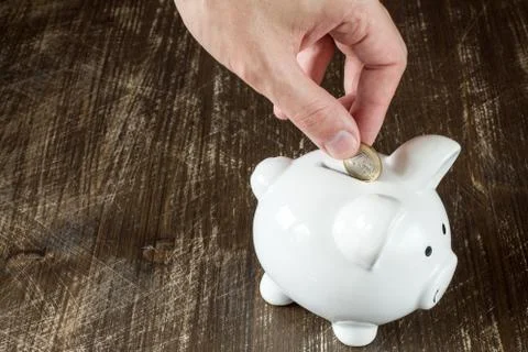 Saving money. Stock Photos