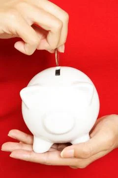Saving money Stock Photos