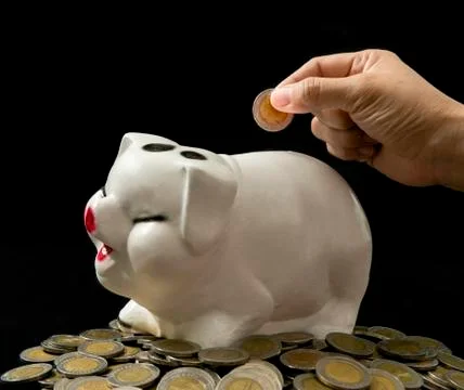 Saving money 写真素材