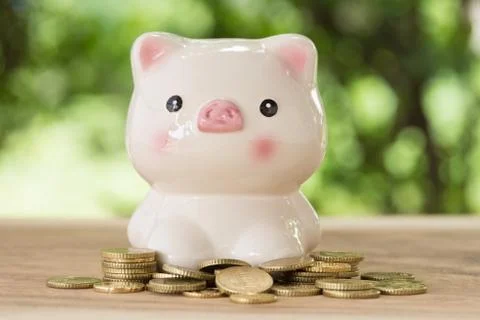Saving money Stock Photos