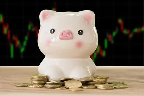 Saving money Stock Photos