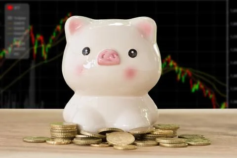 Saving money Stock Photos