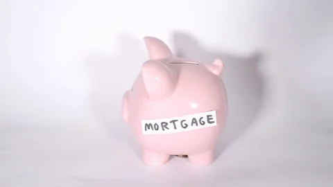 Saving for the mortgage Stock Footage 83125024