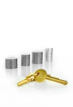 Saving For A New Home Foto stock