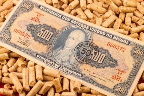 Saving pellet Stock Photos