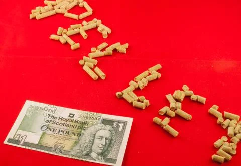 Saving pellet Stock Photos