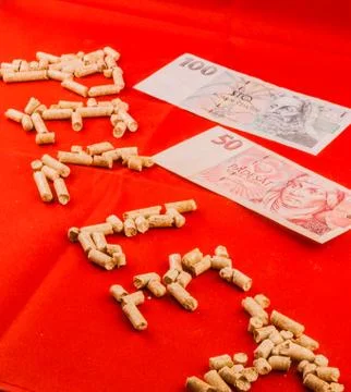 Saving pellet Stock Photos