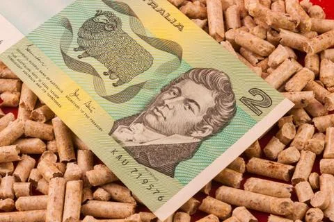 Saving pellet Stock Photos