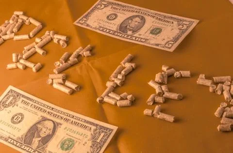 Saving pellet Stock Photos