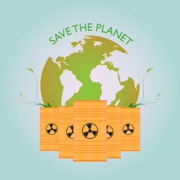 Saving The Planet Stock Illustration