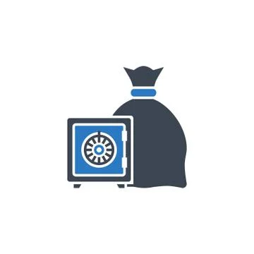Saving related vector glyph icon. イラスト素材