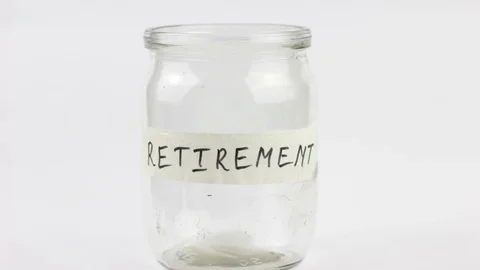 Saving for Retirement Stock Footage 82653578