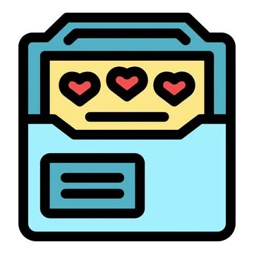 Saving romantic memories, floppy disk showing three hearts symbolizing love.. Stock Illustration