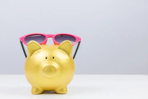 Saving for travel Stock Photos