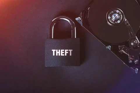 Saving user data. Hacking a password on a PC. Closing access to files. Hackers Stock Photos