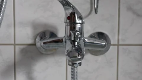 Saving water. Stock Footage 156553427