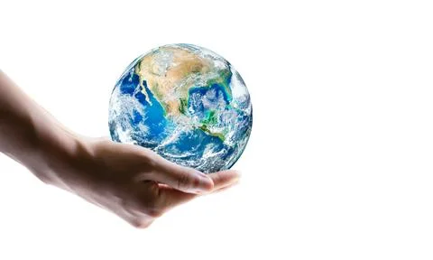 Saving world Ecology concept. Elements of this image furnished b Stock Photos