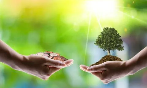 Saving world Ecology concept. Elements of this image furnished b Stock Photos