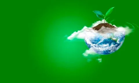 Saving world Ecology concept. Elements of this image furnished b Stock Photos