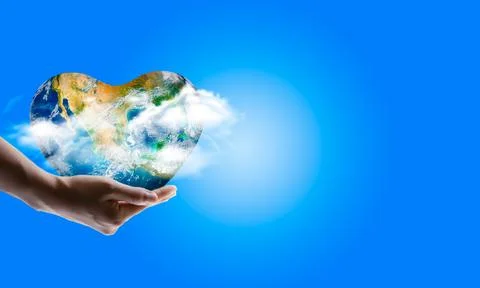 Saving world Ecology concept. Elements of this image furnished by NASA Stock Photos