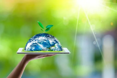 Saving world Ecology concept. Elements of this image furnished b Stock Photos