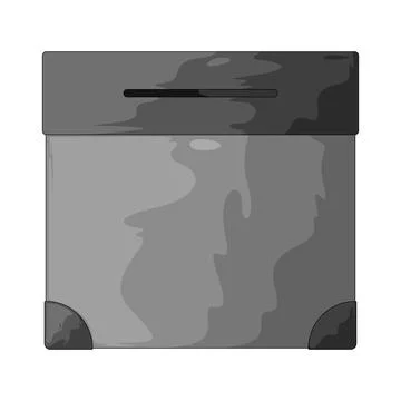 Savings box illustration Stock Illustration