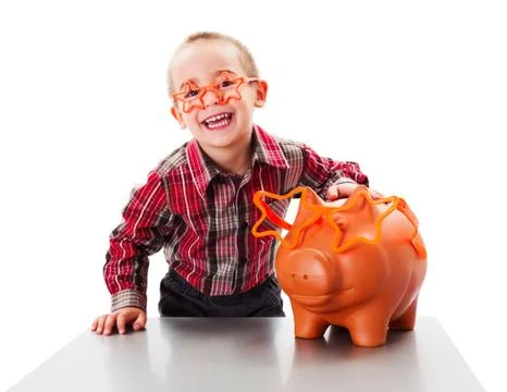 Savings for the future Foto stock