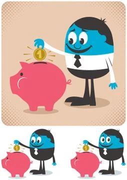 Savings Stock Illustration