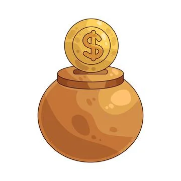 Savings illustration Stock Illustration