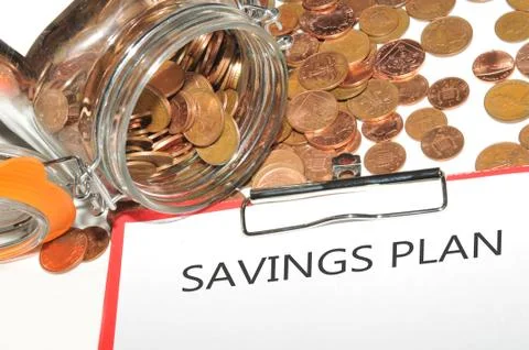 Savings plan Stock Photos