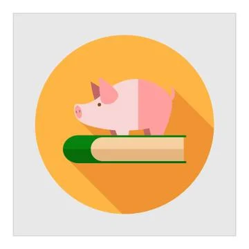 Savings for study Stock Illustration