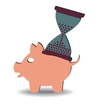 Savings time 스톡 일러스트