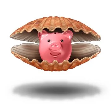 Savings Treasure Ilustración de archivo