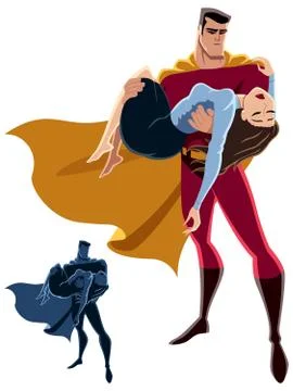 Savior on White Stock Illustration