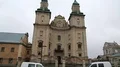 Saviour Church in Zbarazh city, western Ukraine HD Footage