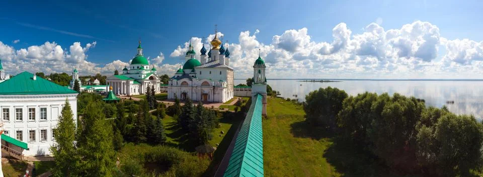 Saviour-yakovlevsky monastery Stock Photos