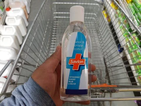 Savlon Herbal Sensitive pH balanced Liquid Handwash Stock Photos