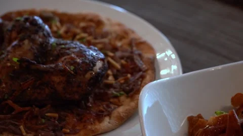 Savory Chicken Dish Video stock 319949781