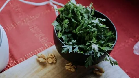 Savory recipe demonstration: grating beetroot into a fine texture Stock Photos