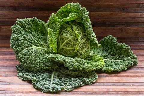Savoy cabbage Stock Photos