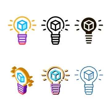 Savvy parcel edition icon vector outline イラスト素材
