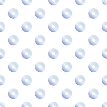 Saw blade tool pattern creating seamless modern design イラスト素材
