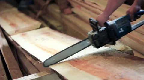 Saw off the Board Stock Footage 66445869
