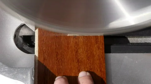 SAW CUTTING Stock Footage