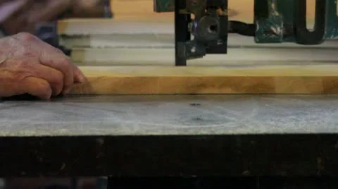 Saw Cutting Wood  Stock Footage 10799994