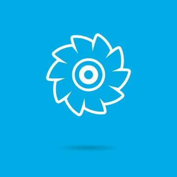 Saw disc Stock Illustration